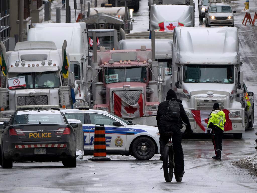 Politie Ottawa overweegt leger in te zetten tegen coronademonstranten