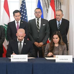 Israël, Libanon en VS sluiten nieuw raamwerkovereenkomst voor vrede