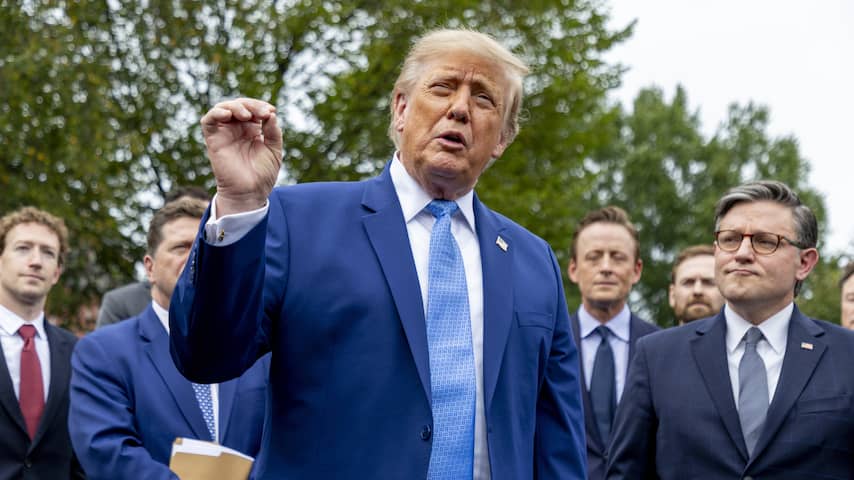 Foto bij AI-bedrijven gaan hun modellen volgens Trump beter controleren