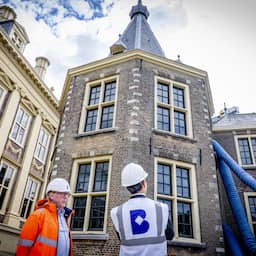 Houten kap van Torentje op Binnenhof is bijna 480 jaar oud en komt uit Zweden