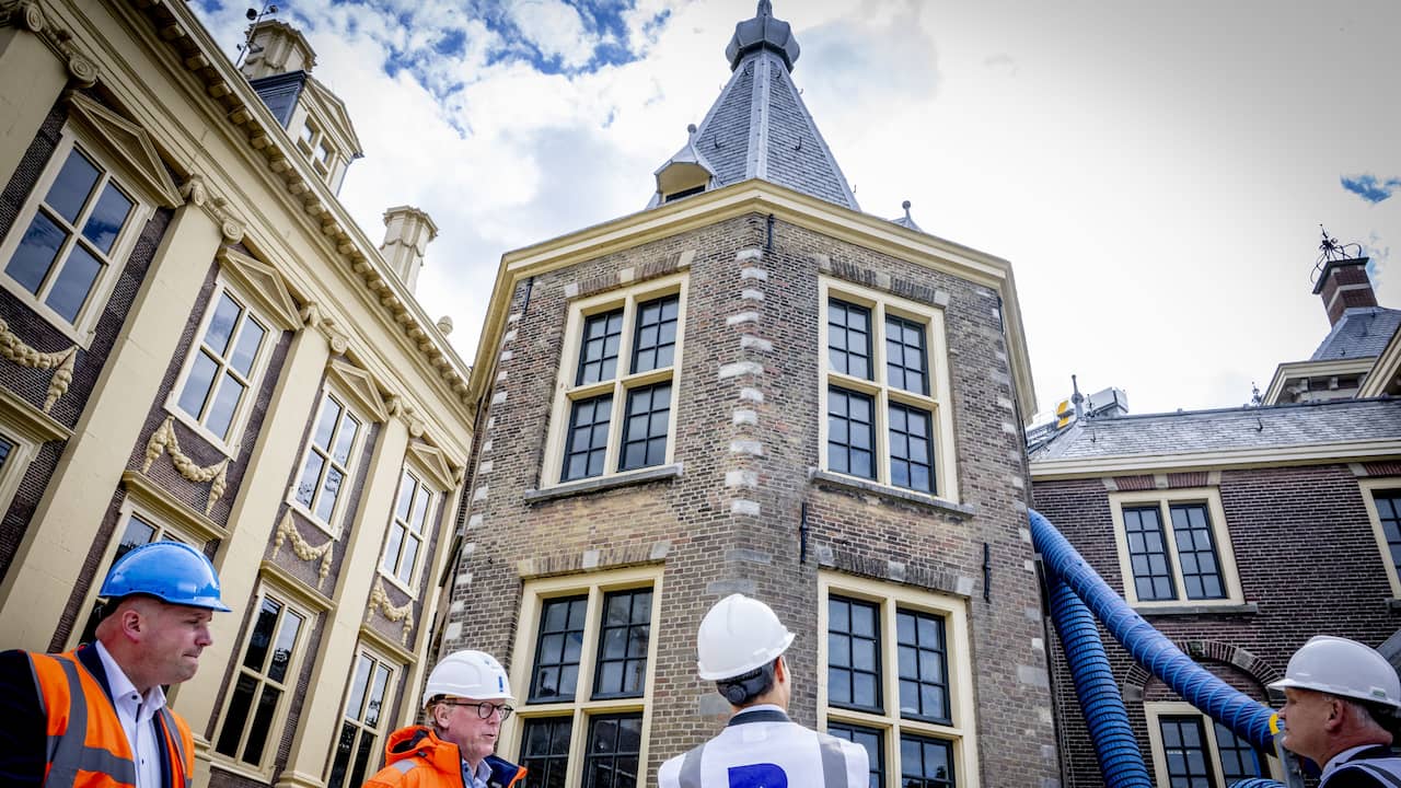 Foto bij Houten kap van Torentje op Binnenhof is bijna 480 jaar oud en komt uit Zweden