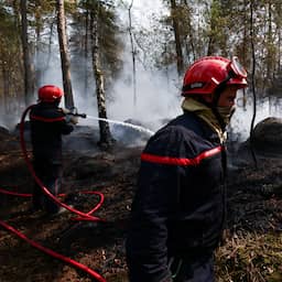 Bosbrand bij Parijs onder controle, brandweerman en vijf anderen aangehouden