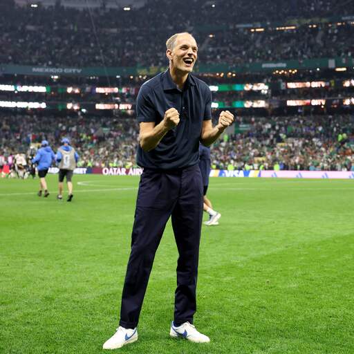 Illustratie bij: Tuchel baalt dat hij geen gras heeft gegeten na WK-zege Engeland op Mexico