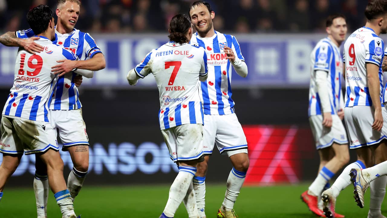 Teruglezen | sc Heerenveen wint met moeite bij Excelsior