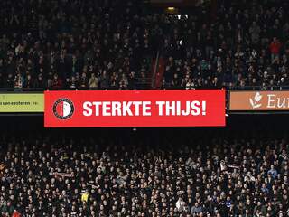 Feyenoord-fans applaudisseren voor ernstig zieke PSV-perschef Thijs Slegers