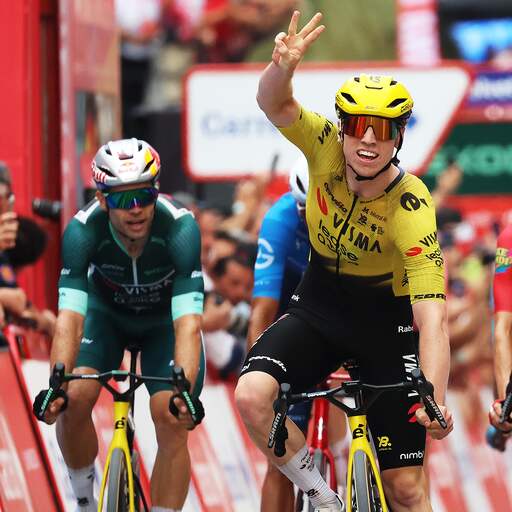 Illustratie bij: Brennan helpt ijzersterk Visma-Lease a Bike aan derde ritzege in Vuelta