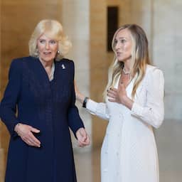 Video | Camilla and Sarah Jessica Parker together at iconic New York location