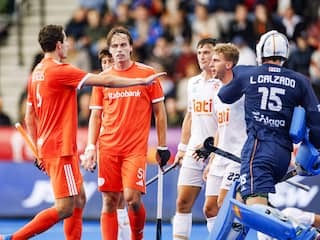 Hockeyers grijpen naast finaleplek op WK na straf Telgenkamp tegen Spanje