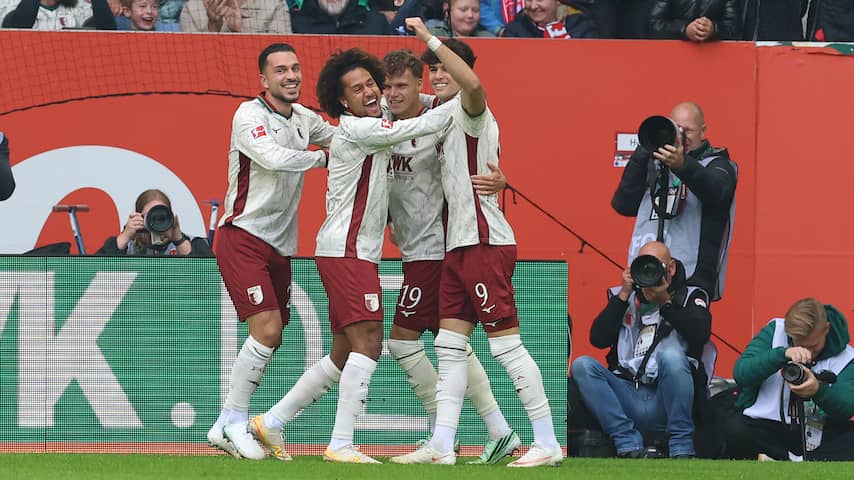 Bayern incasseert snelste Bundesliga-goal ooit en verspeelt punten in Augsburg