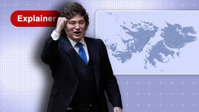 President Argentinië grijpt zijn kans: conflict eilanden laait weer op