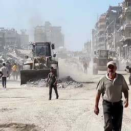 Video | Verwoest Gaza-Stad wordt opgeruimd terwijl inwoners terugkeren