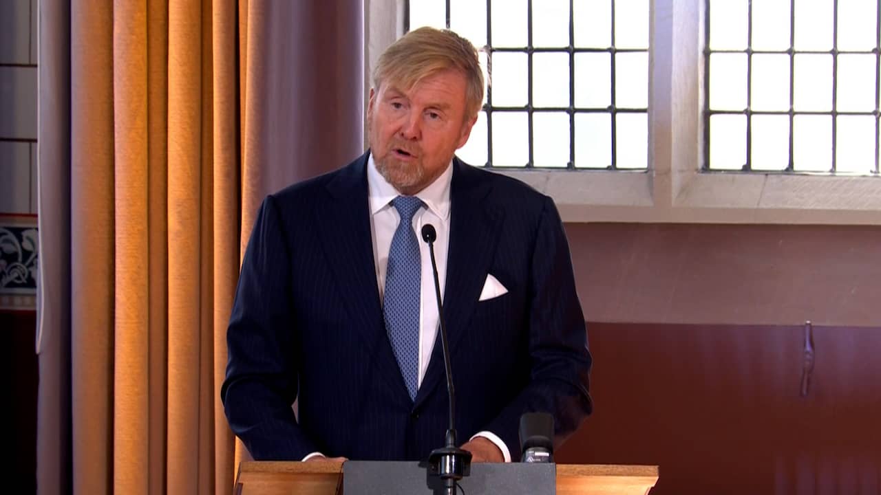 Foto bij Video | Koning over koloniale rol Huis Oranje-Nassau: 'Tegendraads geluid ontbrak'