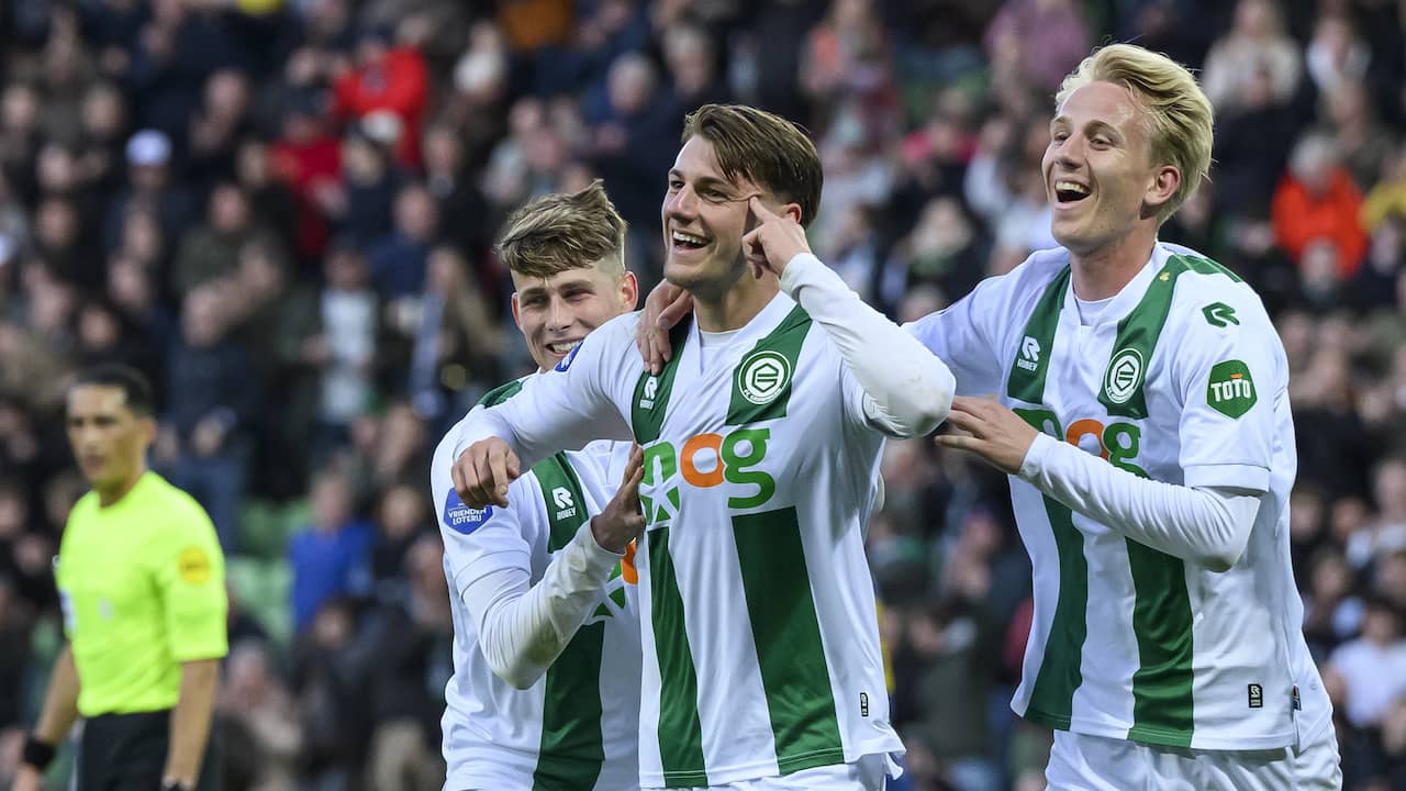 FC Groningen scoort zes keer tegen RKC en ligt op koers voor play-offs ...