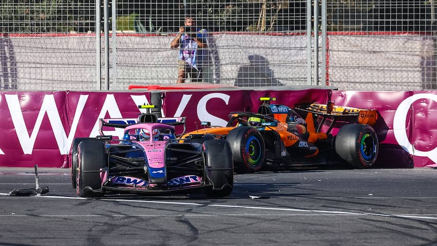 Norris wil schorsing voor Colapinto na crash: 'Dit soort coureurs hoort niet in F1'