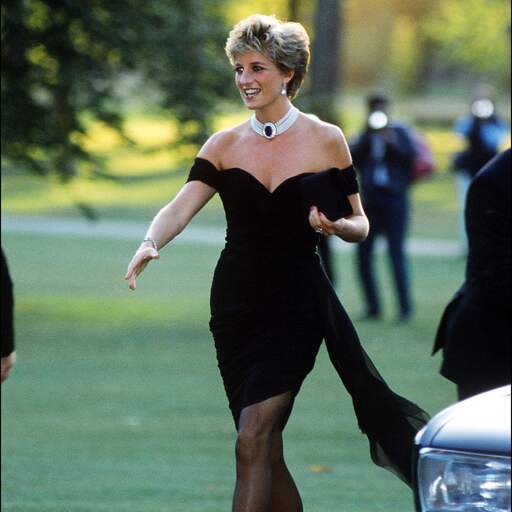 Illustratie bij: Beroemde 'wraakjurk' van prinses Diana binnenkort opnieuw geveild