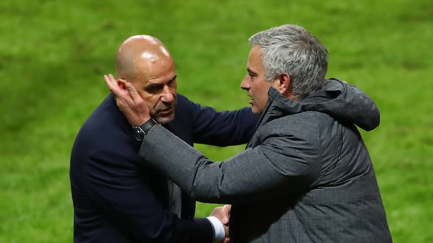 Bosz over weerzien met Real-trainer Mourinho: 'Hoop nu van hem te winnen'