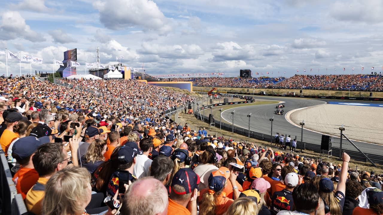 Bekijk de startgrid voor de sprintrace in Zandvoort met Verstappen op plek zes