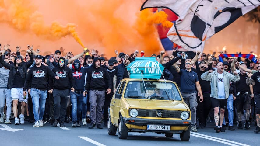 Kroatische president boos om Hitler-verheerlijking Hajduk-fans voor duel met Ajax
