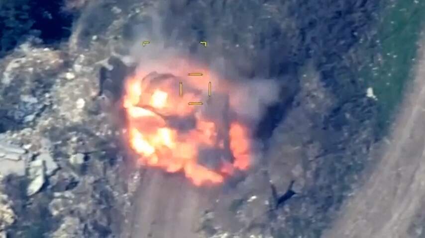 Azerbeidzjan deelt beelden van aanval op enclave