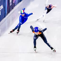 Live Olympische Spelen | 500 meter shorttrack, zusjes Velzeboer zijn al door