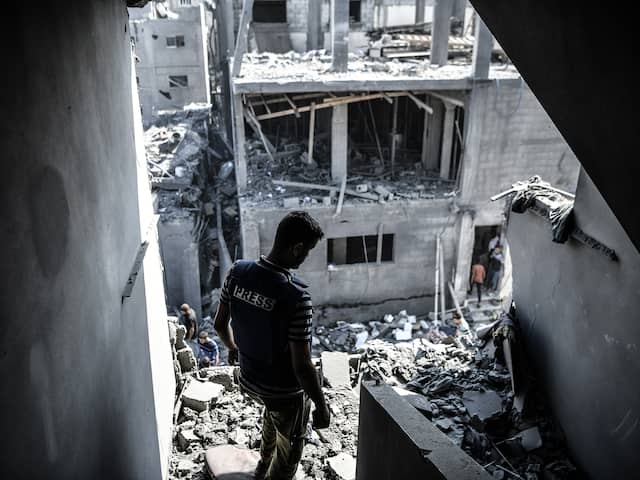 Israël zegt veiligheid journalisten in Gaza niet te kunnen garanderen