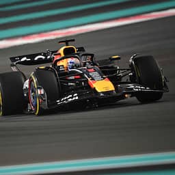 Verstappen derde achter Norris en Russell in hectische laatste training Abu Dhabi