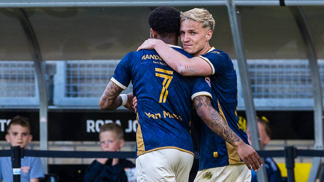 Live play-offs | Roda JC en RKC Waalwijk zijn aan elkaar gewaagd