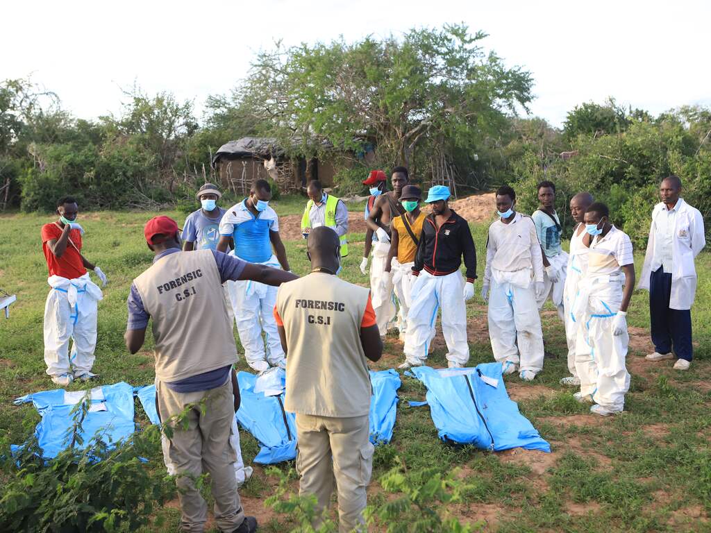 Dodental Keniaanse sekteleden die zichzelf uithongerden opgelopen naar 201