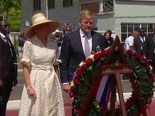 Willem-Alexander: 'We gaan de geschiedenis niet uit de weg, ook niet de slavernij'