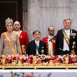 Koning erkent oorlogsleed tijdens diner met Japanse keizer