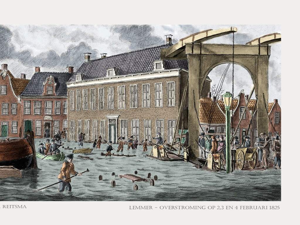 Noord-Nederland herdenkt zondag 'vergeten Watersnoodramp' van 1825