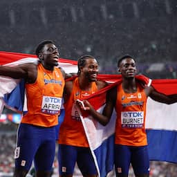 Live WK atletiek | Nederlandse estafettemannen stunten met brons op 4x100 meter