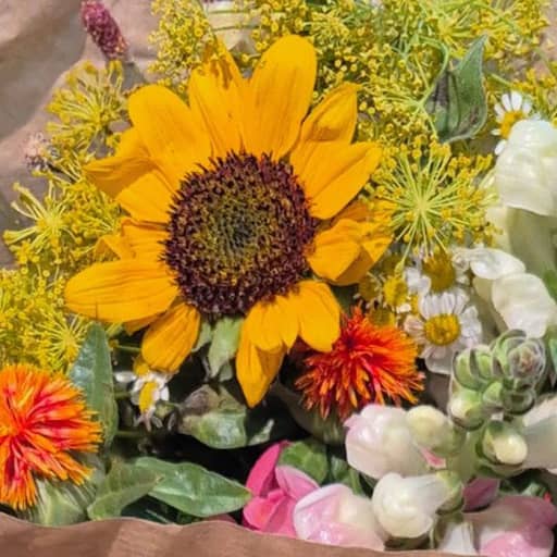 Illustratie bij: Boeket met biologische bloemen verdwijnt na de zomer weer uit de schappen