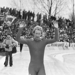 Noorse schaatser overleden die profiteerde van legendarische fout Van der Duim