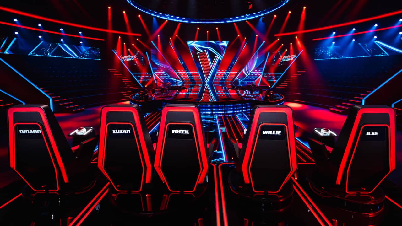 Opnames nieuw seizoen The Voice gestart, RTL deelt beelden van nieuw decor | Media | NU.nl