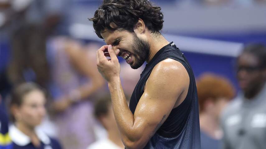 Foto bij Titelhouder Alcaraz uitgeschakeld door Shelton na nachtelijke thriller op US Open