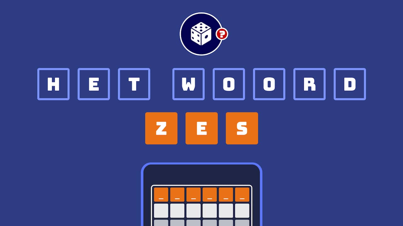 Het Woord van vandaag: Raad jij ook het zesletterwoord van de dag