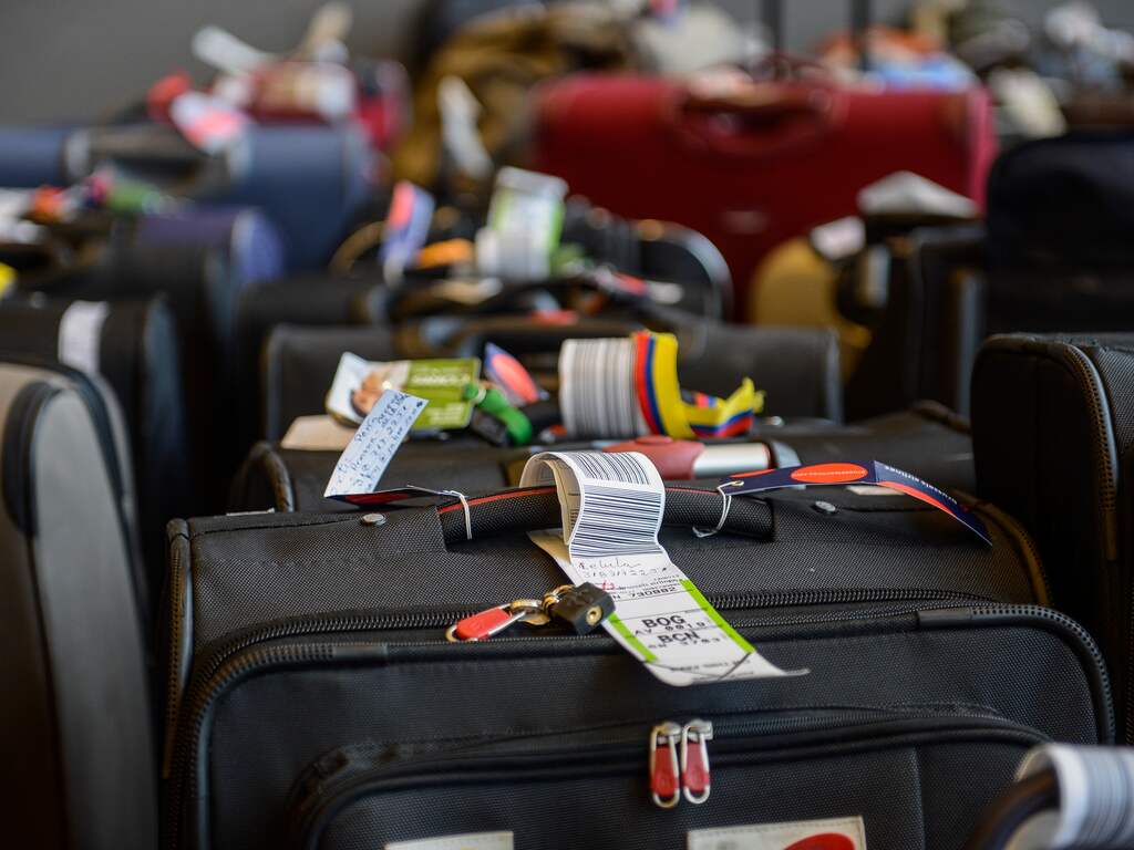 BELGIUM-TRANSPORT-STRIKE
Luggage sits in the 'Sky Hall' after a strike of Swissport ground and cargo service at Brussels national airport in Zaventem on May 17, 2013. The Swissport personnel have been on a strike from Monday until Thursday while luggage kept piling up.
AFP PHOTO/BELGA/LAURIE DIEFFEMBACQ
LAURIE DIEFFEMBACQ / BELGA / AFP