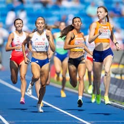 Broeders-Bol doorstaat geduw op 800 meter bij EK: 'Kalm blijven en doorlopen'