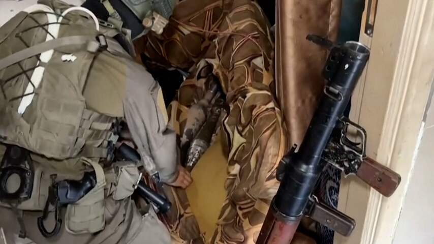 Israël claimt wapenvondst in ziekenhuis in Gaza-Stad