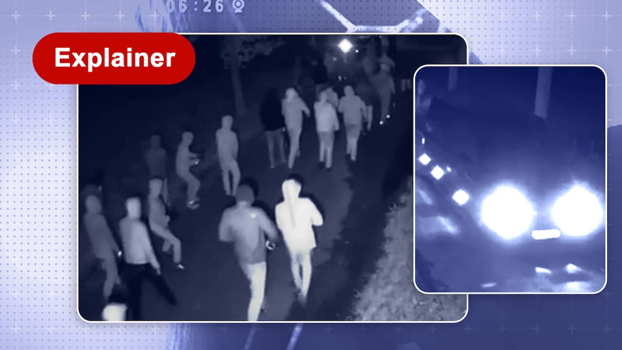 Foto bij Explainer | Camerabeelden van minuut tot minuut: dit gebeurde er in Overasselt
