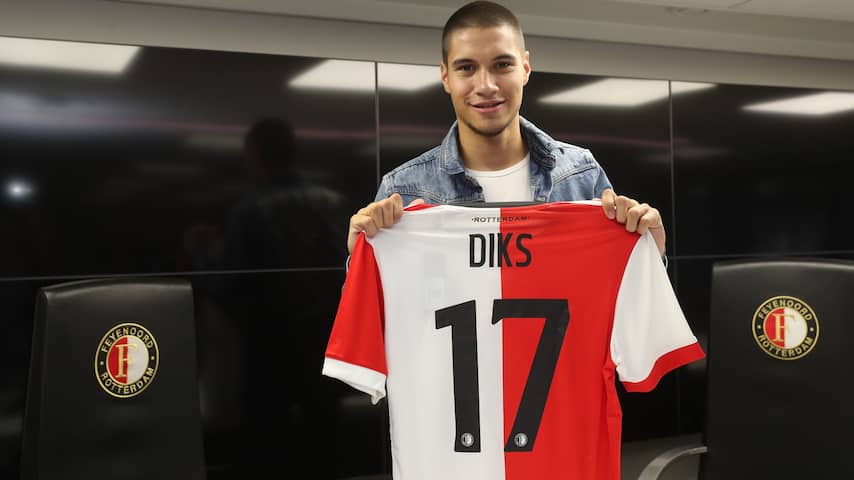 Feyenoord huurt rechtsback Diks definitief van Fiorentina | Voetbal | NU.nl