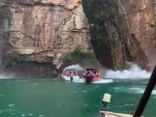 Doden en vermisten door instorting rotswand bij stuwmeer Brazilië