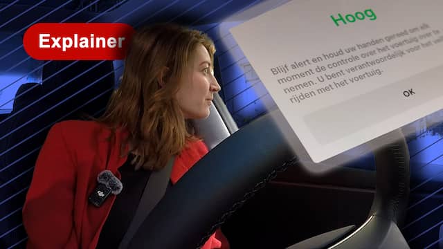 Dit merk je bij het Tesla-rijsysteem: software houdt jou in de gaten