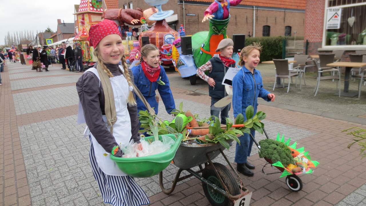 Veel creativiteit in Moerstraatse carnavalsoptocht