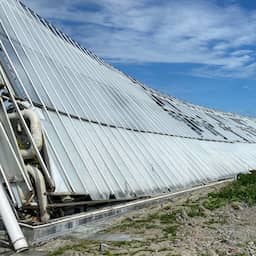 Kas van 9 hectare ingestort in Middenmeer, mogelijk zo'n 20 miljoen euro schade