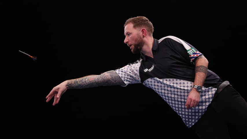 Noppert hard onderuit op World Matchplay, ook Doets meteen uitgeschakeld